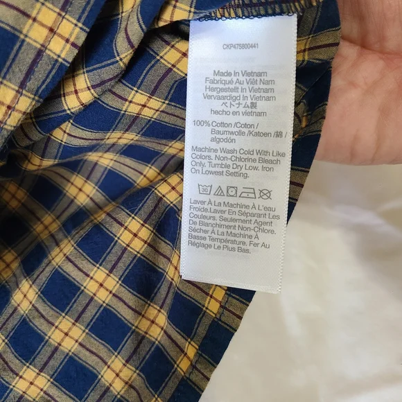 Madewell "The Signature Poplin Crop" Shirt size S - Picture 6 of 7